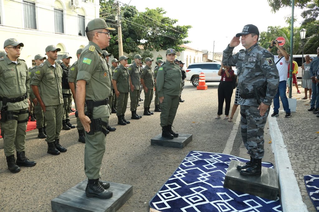 Nomeações, viaturas, helicópteros e operações: Coronel Scheiwann comemora ações da Polícia Militar do Piauí