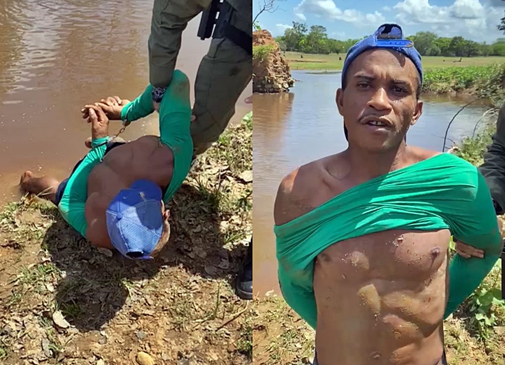 “Macaquim” é preso após ser perseguido pela Polícia Militar em fazenda no Piauí; assista o vídeo