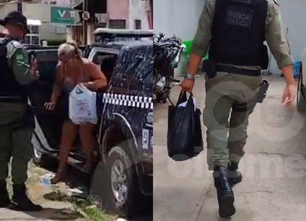 "Queria comer picanha as custas do supermercado", diz policial ao prender acusada de furto em Teresina