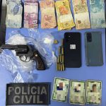 Polícia Civil prende três pessoas por tráfico de drogas e posse irregular de arma de fogo na capital – Polícia Civil