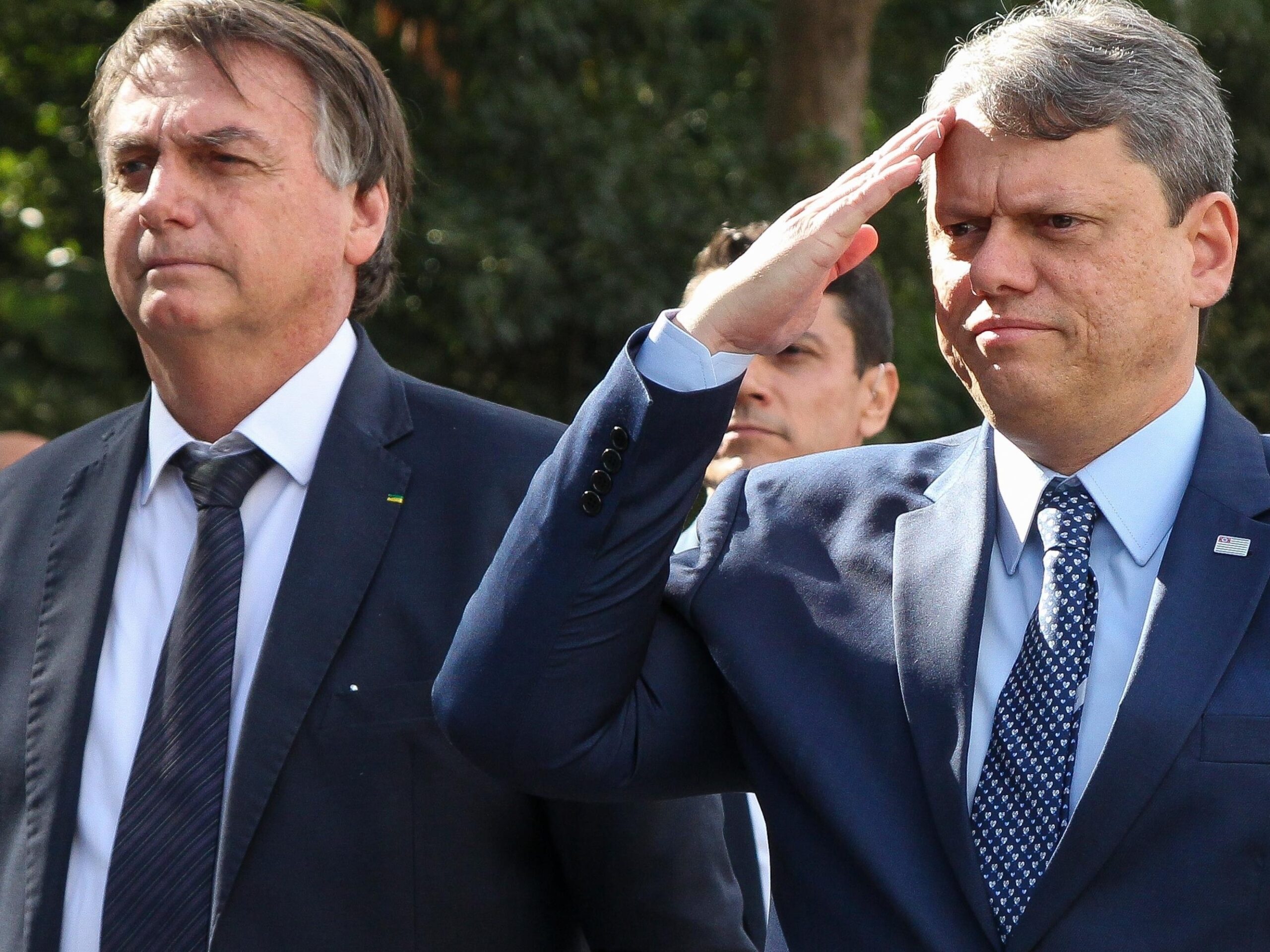“Estarei ao lado dele”, afirma Tarcísio sobre ato convocado por Bolsonaro