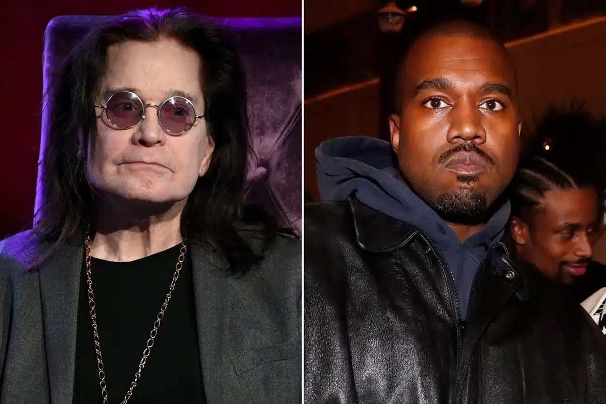 Ozzy Osbourne acusa Kanye West de uso não autorizado de música e antissemitismo