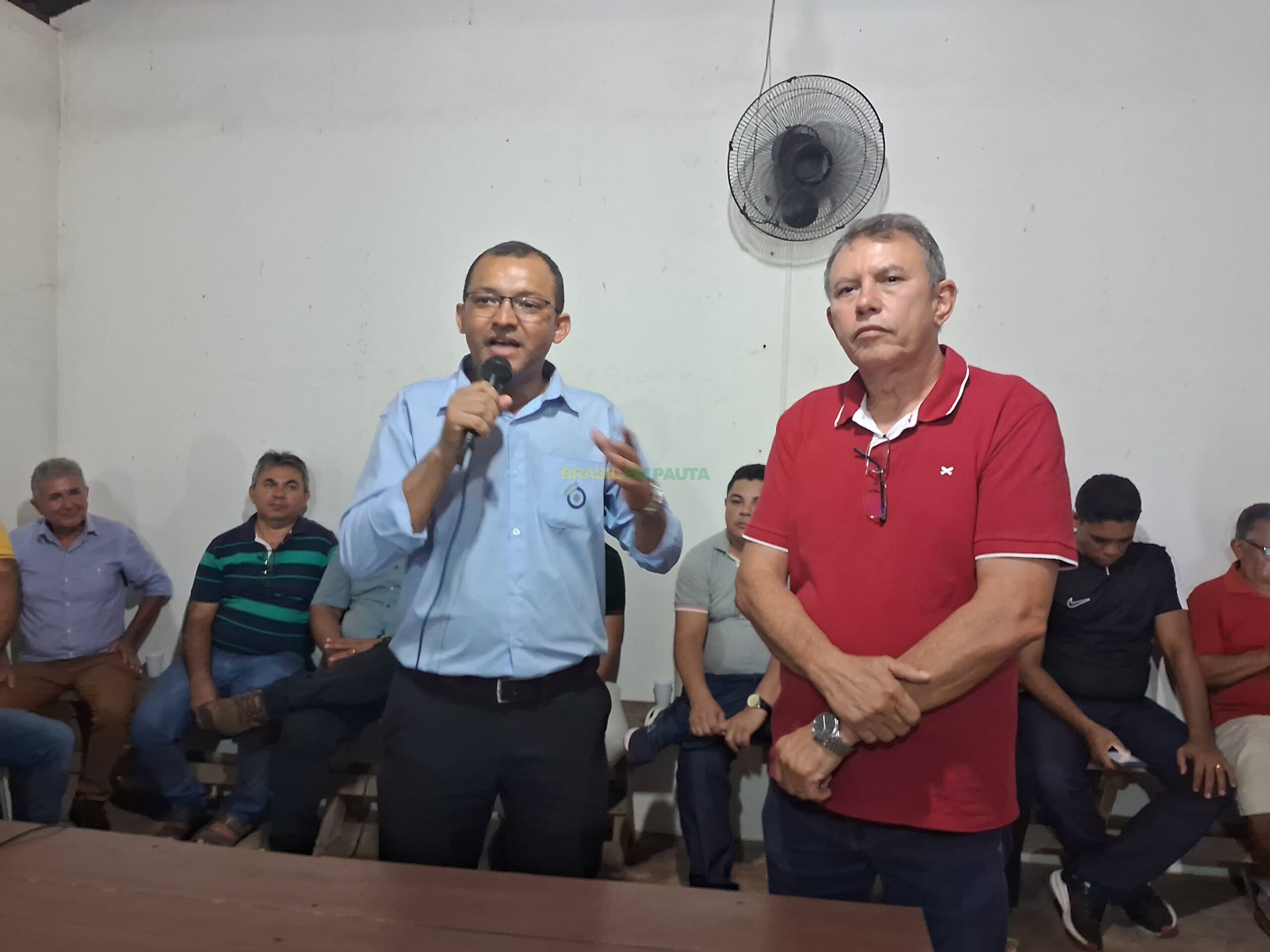 Ramiro Saraiva e Ex-Prefeito condenado, Zé Barros, ambos do PT