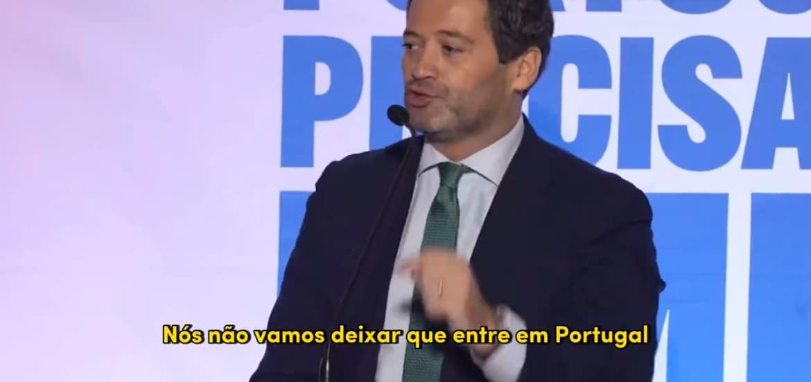 André Ventura diz que, se eleito, vai impedir Lula de entrar em Portugal; VEJA VÍDEO