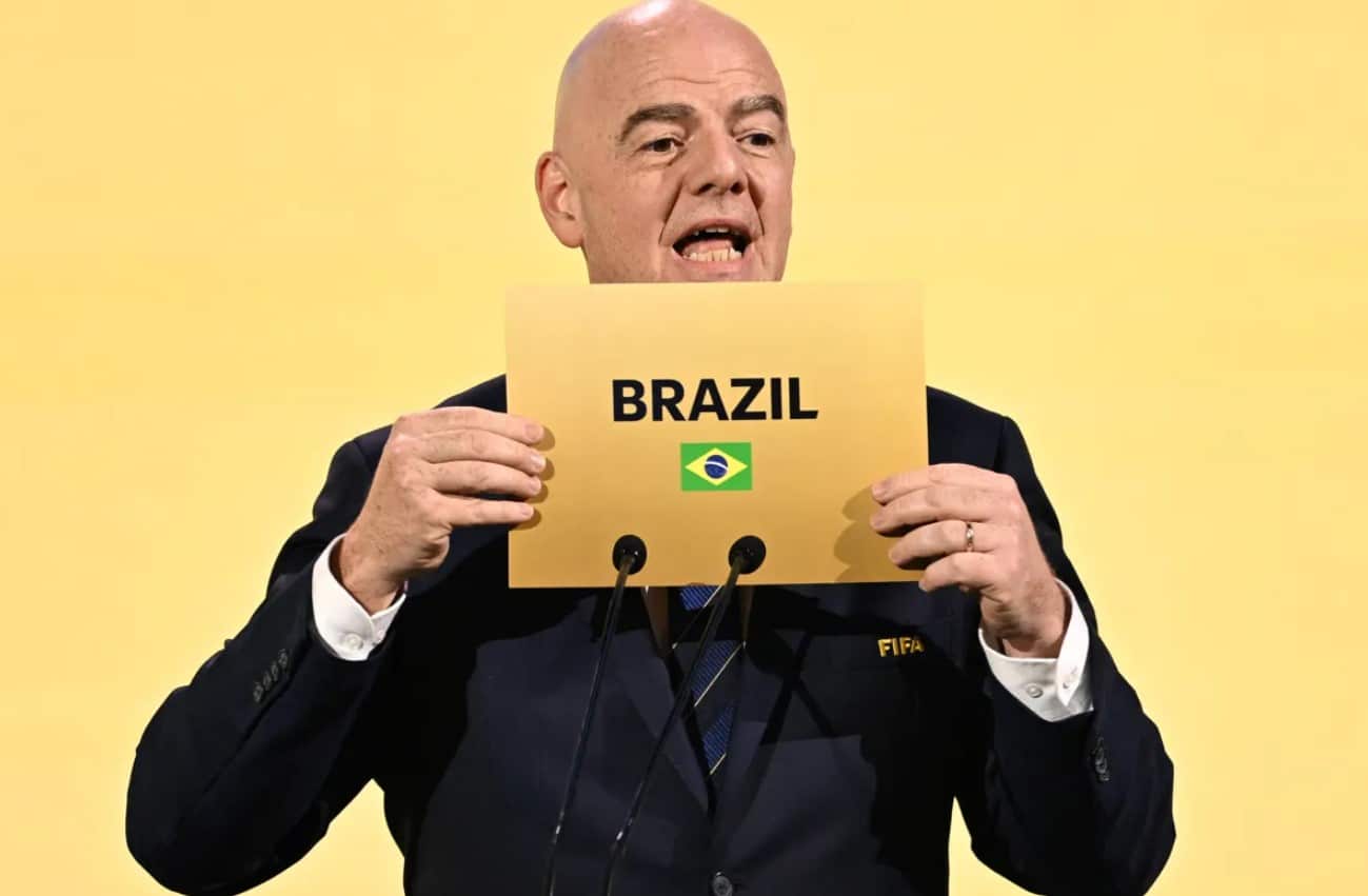 URGENTE: Brasil é escolhido para receber mais uma Copa do Mundo