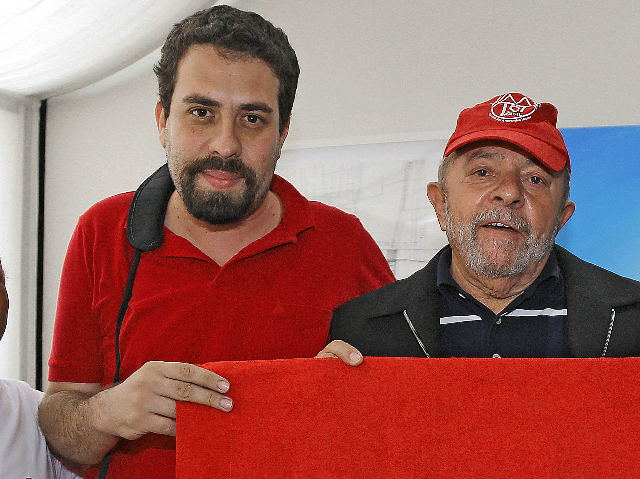 Guilherme Boulos e o ex-presidente Lula 2
