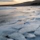 Frio extremo congela o mar na Terra do Fogo, ao Sul da Argentina