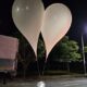 Balões de lixo lançados afetam 100 voos na Coreia do Sul